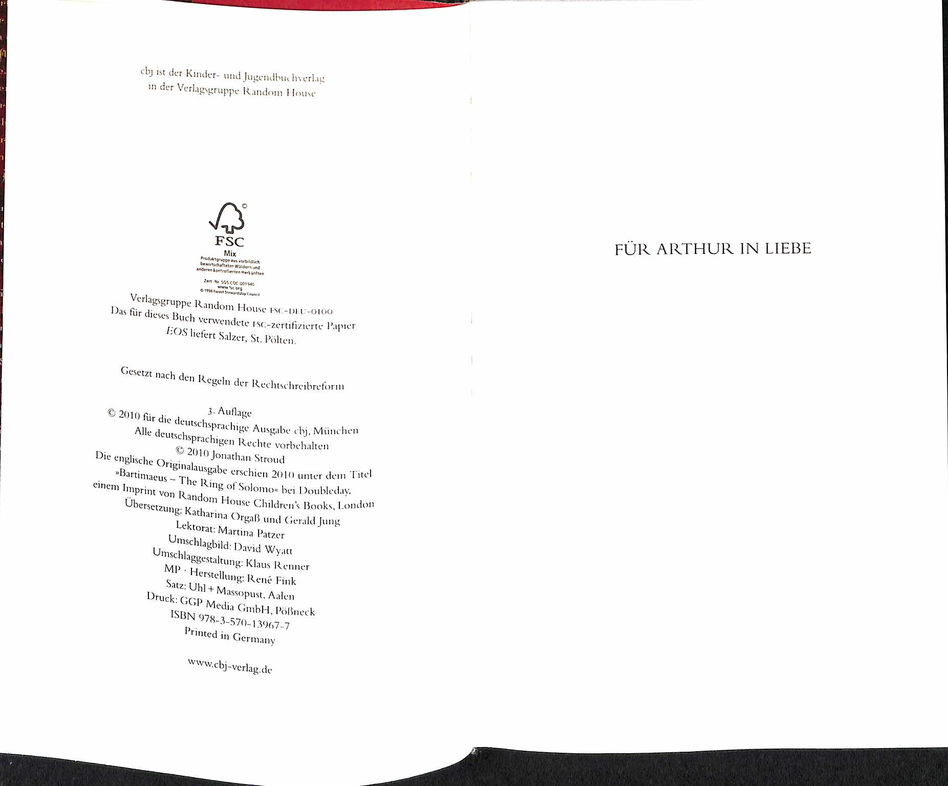 der-ring-des-salomo-impressum Impressum des Buches Bartimaeus Der RIng des Salomo