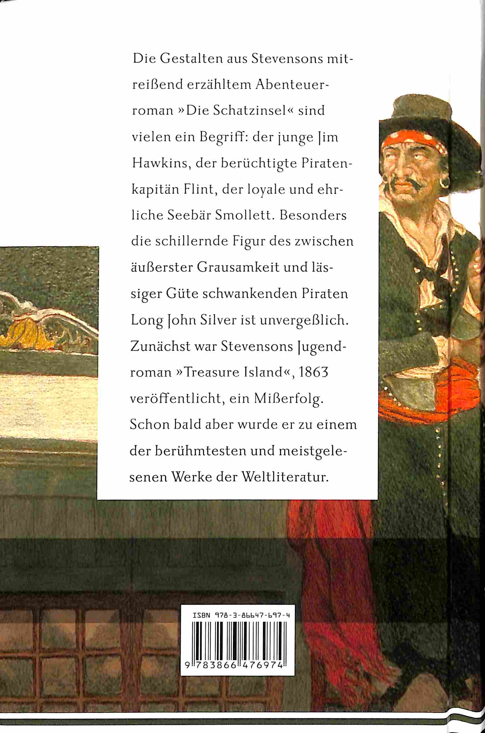 die-schatzinsel-rueckseite Rückseite des Buches die Schatzinsel