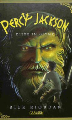 Vorderseite des Buches Percy Jackson Diebe im Olymp